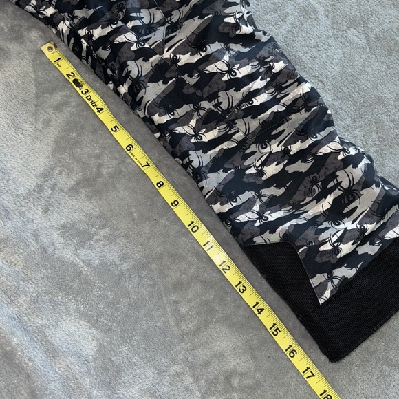 Spyder camo spider print snow bibs pants youth kids boys 5 - Picture 9 of 9